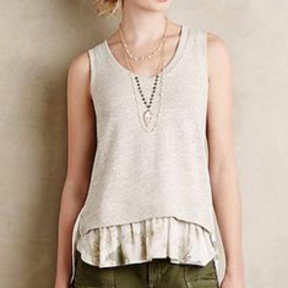 Anthropologie Deletta Tank Top